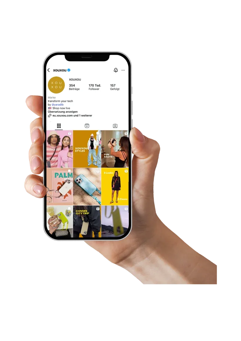 Der Instagram-Feed von XOUXOU